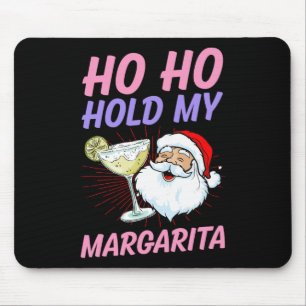 Mousepad Ho Ho Segure Meu Margarita Natal Em Julho Férias D