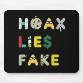 Mousepad Hoax Mentira Falso
