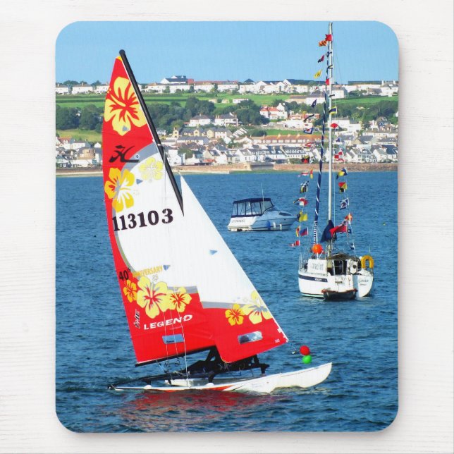 Mousepad Hobie cat, Jersey (Frente)