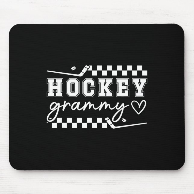 Mousepad Hockey Grammy Of A Hockey Player Ice Hockey Player (Frente)