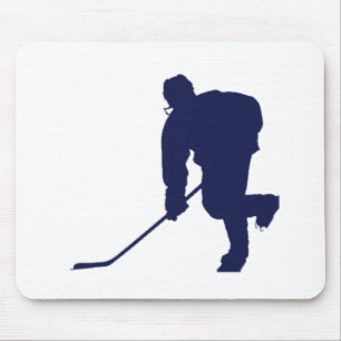 Mousepad Hockey_Player_Blue