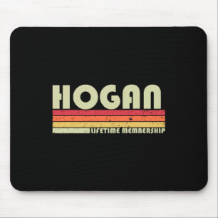 Mousepad Hogan Surname Funny Retro Vintage 80s 90s Aniversá