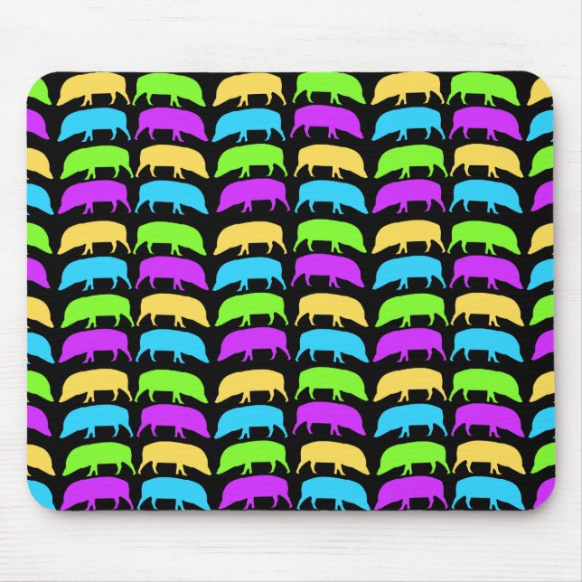 Mousepad Hogs Multicolor (Frente)