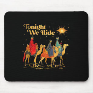 Mousepad Hoje à Noite Nós Andamos de Camelo no Natal