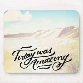 Mousepad Hoje era surpreendente