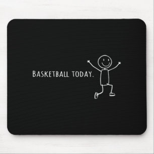 Mousepad Hoje, O Funny Basquete Dura Um Salto Humano De Joy