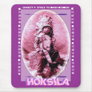 Mousepad HOKSILA ~significa 'garoto' em (Sioux) Lakhotah