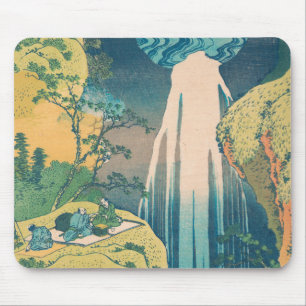 Mousepad Hokusai Amida cai no Japão, caindo em cascata