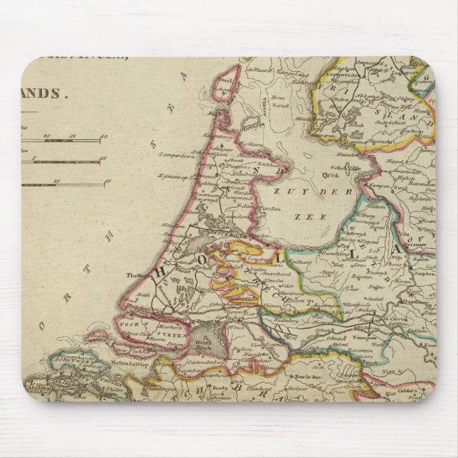 Mousepad Holanda Ou As Sete Províncias Unidas (Frente)