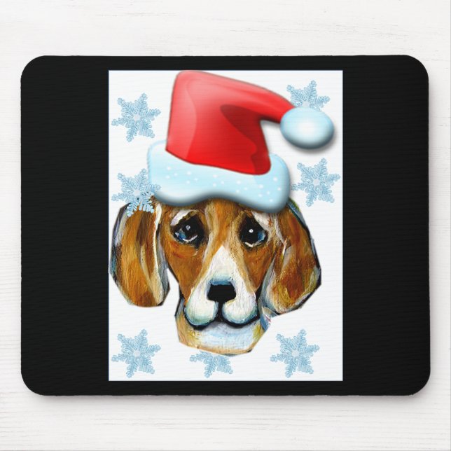 MOUSEPAD HOLIDAY BEAGLE (Frente)