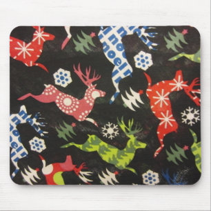 Mousepad Holiday Reindeer