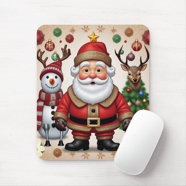 Mousepad Holiday Sparkle (Com mouse)