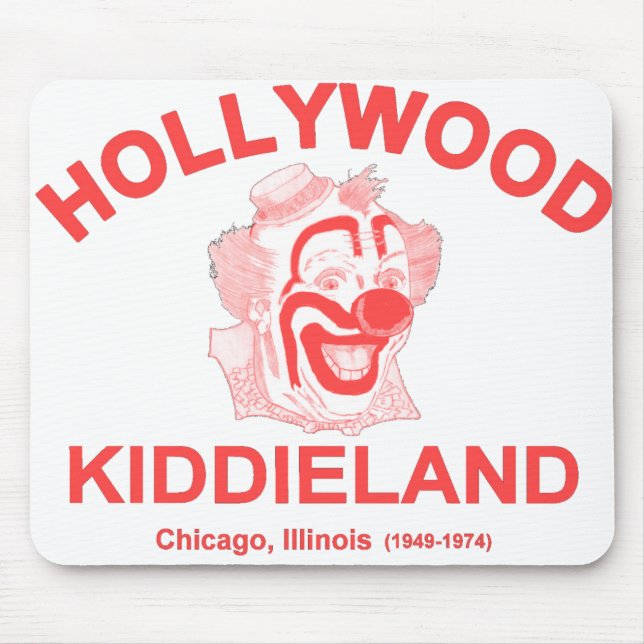 Mousepad Hollywood Kiddieland, Chicago, IL. Parque de diver (Frente)