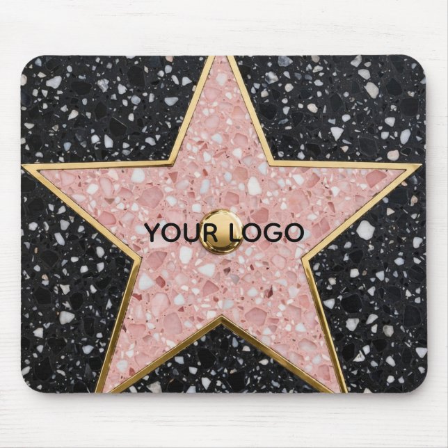 Mousepad Hollywood Walk of Fame Square Coaster (Frente)