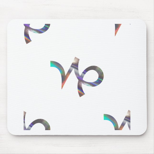 Mousepad holograma Capricórnio (Frente)