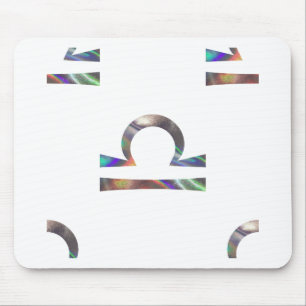 Mousepad holograma Libra