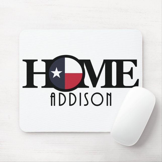 Mousepad HOME Addison Texas (Com mouse)