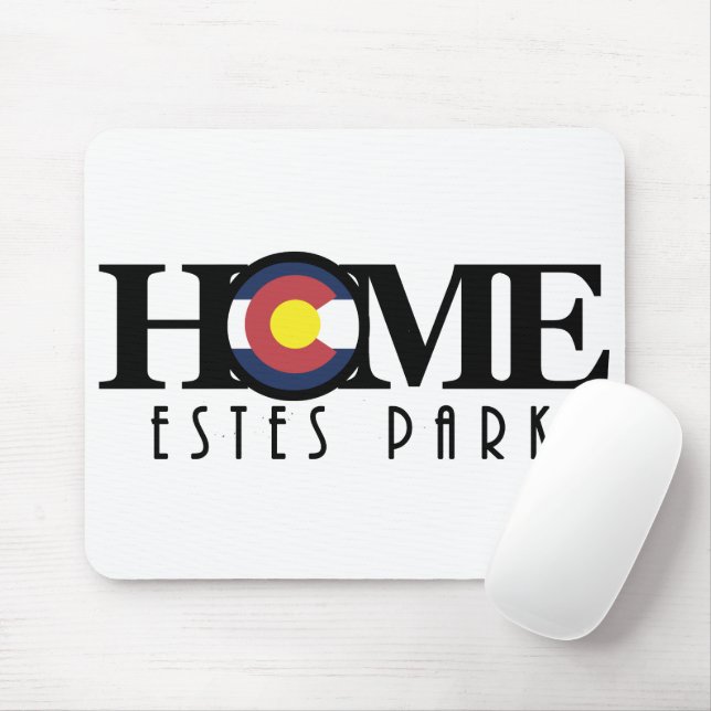 Mousepad HOME Estes Park Colorado (Com mouse)