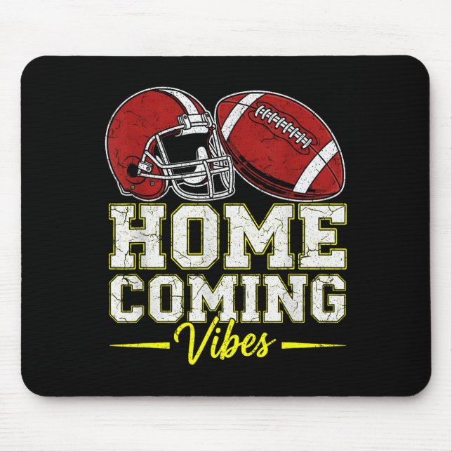 Mousepad Homecoming Vibes For Teens Football Game Outfits D (Frente)