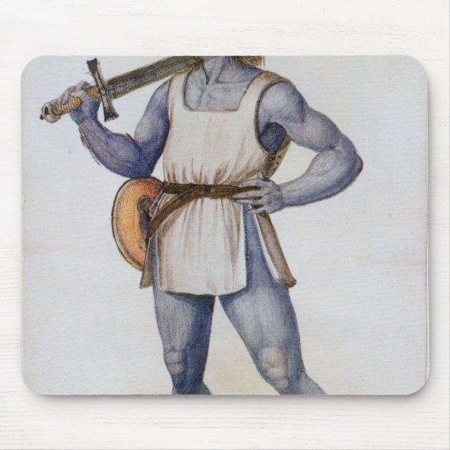 Mousepad Homem britânico antigo (Frente)