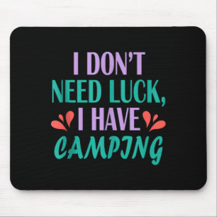Mousepad Homem campista caminhante viagem ao ar livre não p