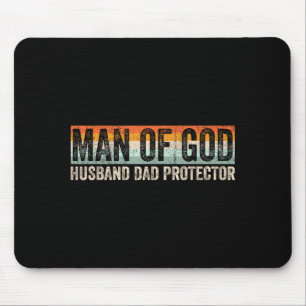Mousepad Homem Deus Marido Pai Protetor Ilustração