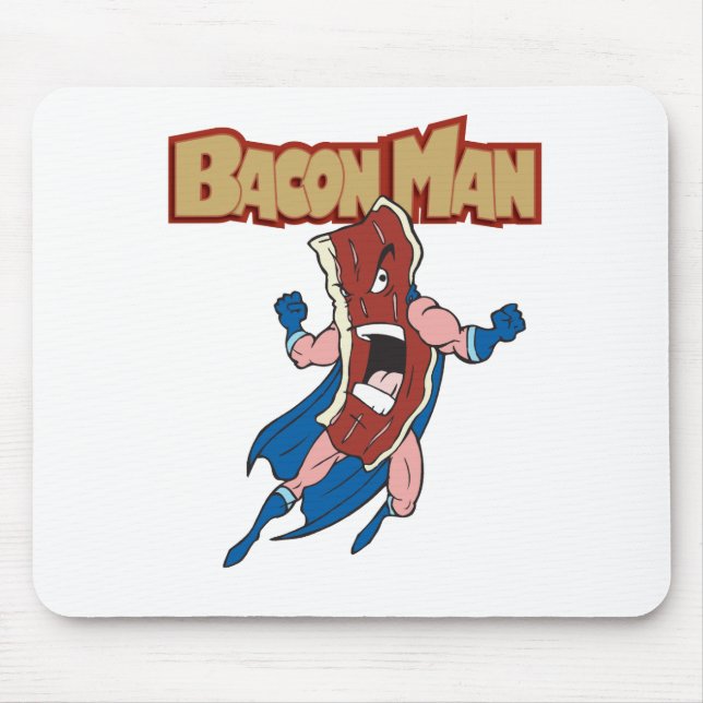 Mousepad Homem do bacon (Frente)