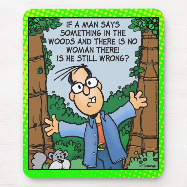 Mousepad Homem em Woods (Frente)