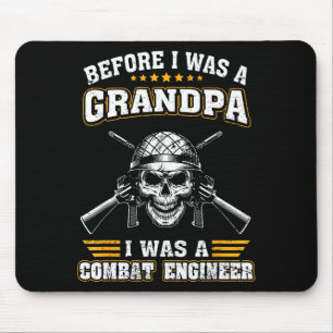Mousepad Homem era um engenheiro de combate antes de avô or