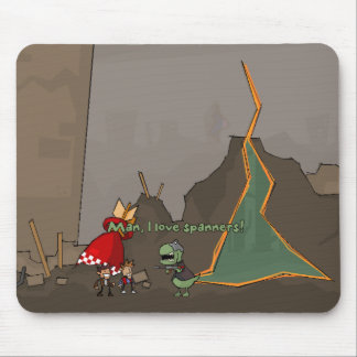 Mousepad Homem, eu amo chaves inglesas!