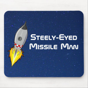 Mousepad Homem Férreo-Eyed do míssil