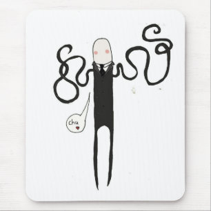 Mousepad Homem mas não tão assustador delgados