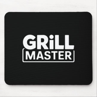 Mousepad Homem mestre da churrasqueira de quintal churrasco