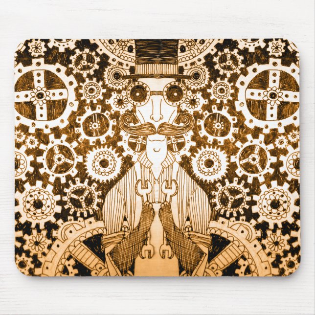 Mousepad Homem moderno (Frente)