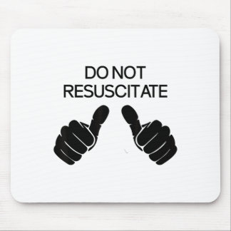 Mousepad Homem Não Ressuscite Sarcástico