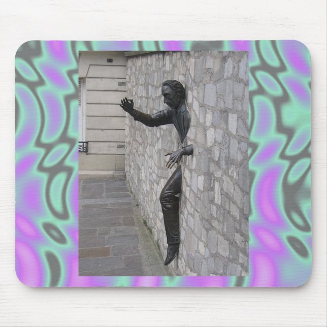 Mousepad Homem no Pad do Mouse em Paris (Frente)