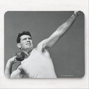 Mousepad Homem que joga Shotput