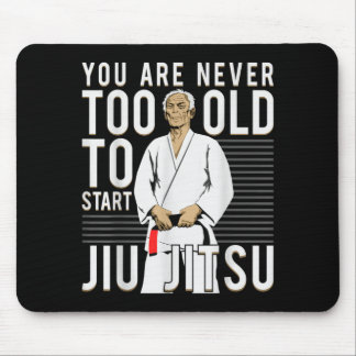 Mousepad Homem Velho de Jiu Jitsu Brasileiro