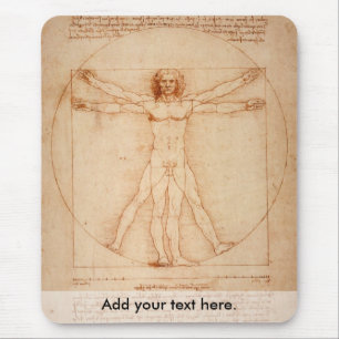 Mousepad Homem Vitruviano
