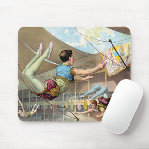 Mousepad Homens Acrobats Atuando Em Um Circo