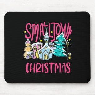 Mousepad Homens da Igreja da Árvore de Natal de Pequena Cid