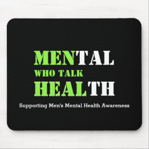 Mousepad HOMENS DA Saúde Mental QUE FALAM SAÚDE Personali