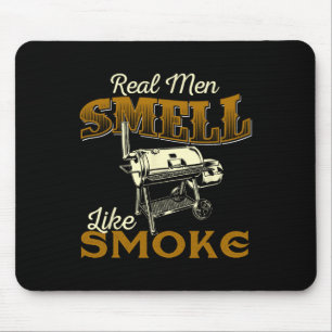 Mousepad Homens de Verdade Cheiram a Fumaça - Pitmaster Chu