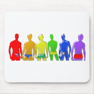 Mousepad Homens do arco-íris