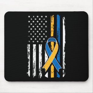 Mousepad Homens Mulheres Crianças com Síndrome de Down Band