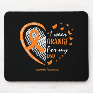 Mousepad Homens Mulheres Pai Eu Visto Laranja Para Minha Le