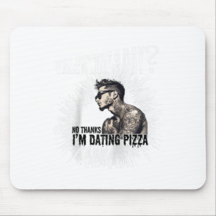 Mousepad Homens para Solteiro Tatuado no Dia Anti-Valentim