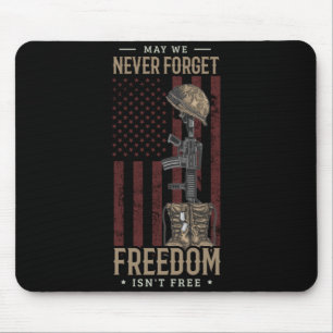 Mousepad Homens Podem Esquecer Dom Não É Dia dos Soldados M