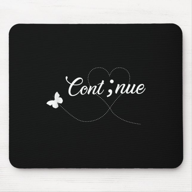 Mousepad Homens Que Sabem Suicidar Camisas Continuam Semico (Frente)