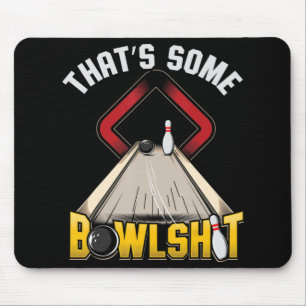 Mousepad Homens Que Se Divertem 10 Pinos, Boliches, Homens